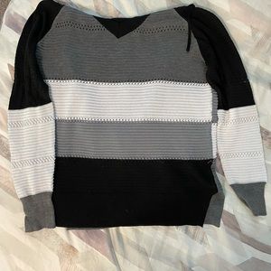 Never worn sweater with hood.